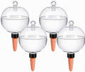 MGMSBV 4 Pack 17 oz Self Watering Globes, Thick-Wall Durable, Clear by Unknown