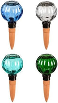 Evergreen Family Products Decorative Trend Glass Watering Globes, 4 ASST, Set of 4 Assorted Designs by Unknown