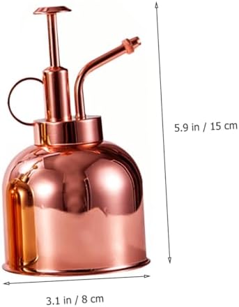 Vintage Plant Mister Stainless Steel Watering Can with Pump, 300ml - Image 7