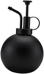 Watering Can Black Xmas 500ml Stainless Steel for Flowers and Plants by HANABASS