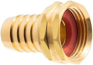 50-Pack Heavy-Duty 3/4-in. Brass Coupling with Stainless Steel Clamps (Hose Repair) - Image 2