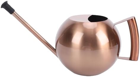 Dpofirs 1000ml Stainless Steel Watering Can | Detachable Long Spout for Indoor Plants, Home Garden & Potted Flowers, Ergonomic Handle (Bronze) - Image 6
