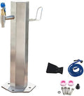 Outdoor Garden Water Column, 304 Stainless Steel Frost-Resistant Tap Post with Lockable Water Hydrant, Hose Stand with Spigot for Garden Irrigation and Watering(Size:20 * 4.1in) by Unknown