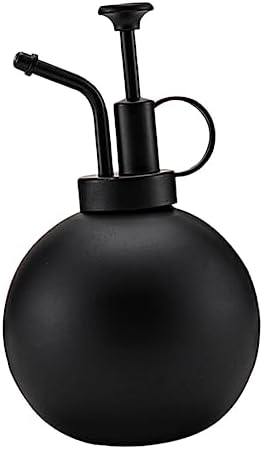 Watering Can and Spray Bottle 500ml Stainless Steel Xmas Black by FONDOTIN
