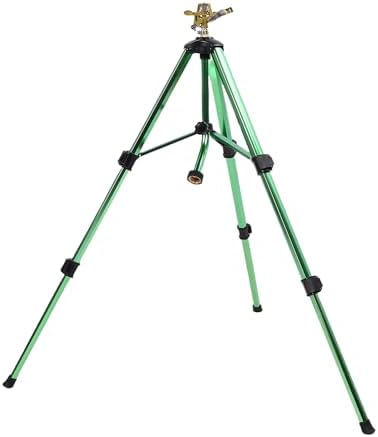 Yosoo Impact Sprinkler with Heavy Duty Brass Tripod, 3/4 Inch Connector for - Image 4