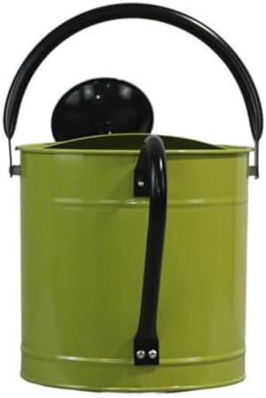 Markson Watering Can with Dual Handles and Removable Spout 1 Gallon Metal Green Black - Image 2