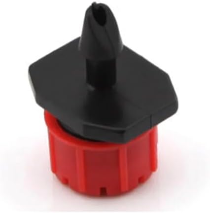 Irrigation System forgarden Water Dropper Head Adjustable Flow Head Water Saving Anti-Clogging Garden drip Irrigation Parts Garden Sprinkler(Red 100pcs) - Image 6