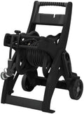175FT Portable Hose Reel Cart with Wheels, Black by Unknown