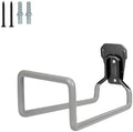 2 Pcs Garden Hose Holder, Metal Storage Hook, Heavy Duty, Rustproof, Wall Mounted, for Water Hose Organization, Free Standing Metal Hose Rack(Grey) by Unknown