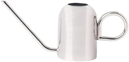 Bloem Crane 1.5L Watering Can, Silver Powder Coated with Novelty Handle and Long Sleek Spout by Bloem