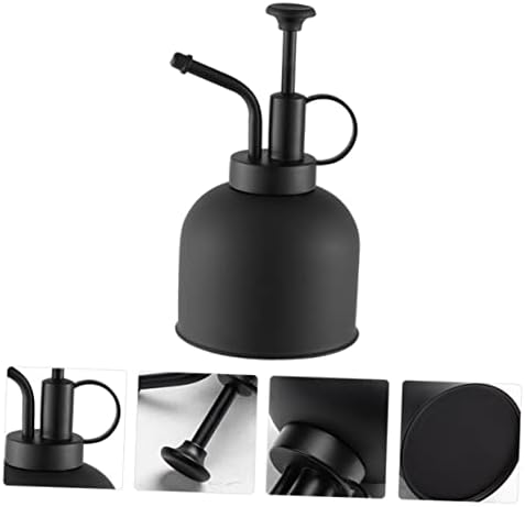 Plant Mister Spray Bottle, for Plants Stainless Steel, Vintage Black - Image 3