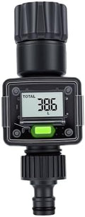 Digital Water Meter with Brass Inlets, 180° Rotatable LCD by Unknown