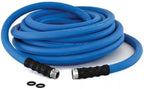 AG-LITE AL34150 3/4" x 150' Rubber Farm & Ranch Water Hose, Lightweight, 500 PSI, 50F to 190F Deg, Polyester Braided, Brass GHT Fittings, 4 Finger-Grip Bend Restrictor, Agriculture & Industrial Use - Image 2