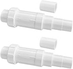 LESSO 2 Inch PVC Pipe Repair Coupling, 2 Sets by LESSO