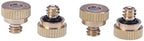 Sosoport 60pcs Brass Misting Nozzles Mist Spraying Nozzles Precision Design for Misting Cooling System - Image 4