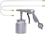 TCP Global Air Undercoating Spray Gun with Gauge, Suction Feed Cup by TCPGlobal