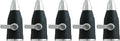 5-Pack Hose-End Zinc Sweeper Nozzle with Shut Off by Unknown