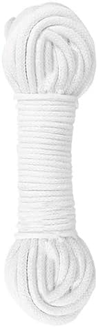 DIY Automatic Watering Vacation Irrigation System Self Drip Watering Cotton Core Rope Capillary Wick Cord, for Garden Home Plants Irrigation Equipment (Size : 8mmx20m) by Unknown