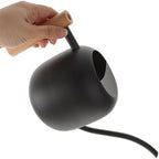 Xmas Stainless Steel Spray Watering Can 1200ml Vintage Black for Plants - Image 6