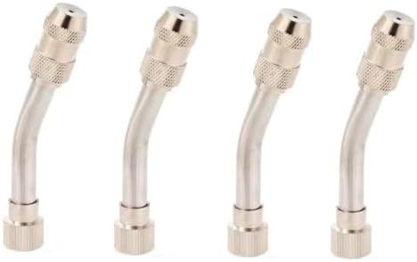 Irrigation Nozzles Adjustable Copper Atomizing Nozzles Drip Irrigation Sprayers Garden Cooling Irrigation Equipment Extended Elbow Nozzle 4pc by Unknown