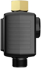 Headerbs 2 Zone Smart Water Timer, Rechargeable Irrigation Timer with 2.8 Inch Display, 24 48 72h Rain Delay, IPX6 Rainproof Brass Inlet for Garden Lawn Watering (BSP3/4” Thread) - Image 2