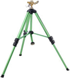 VEVOR Impact Sprinkler on Tripod Base, Heavy Duty Tripod Sprinklers with Brass Head & 3/4" Connector, 360 Degree Large Area Coverage Irrigation Sprinkler, Adjustable Heights for Yard Green - Image 4
