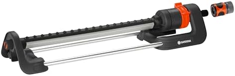 GARDENA Adjustable Oscillating Yard Sprinkler, up to 3000 sq ft - 18704 by Unknown