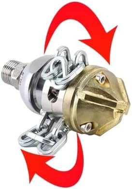 1/2 Inch High-Pressure Rotating Sewer Spray Nozzle, 40~140L - Image 4