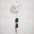 Soilagua 23 oz Top Fill Glass Watering Globe with Terracotta Spike - Image 2