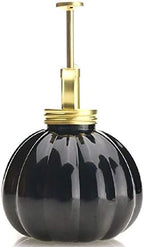 Vintage Style Glass Pumpkin Bottle Sprayer Watering Can Plant Mister with Brass Sprayer Head (Black) - Image 3