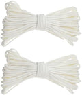 WOONEKY 2pcs Self-Watering Cotton Rope X Absorbent Wicking Cord for Indoor Potted Plants Automatic Hydroponic Irrigation Flexible DIY Garden Planter by WOONEKY
