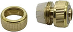 Hose Joint Connector Kit Brass Repair Connector Car Wash 1/2 Inch Hose Extension Pipe Connector Garden Water Pipe Connector 1 - Image 2