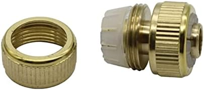 Hose Joint Connector Kit Brass Repair Connector Car Wash 1/2 Inch Hose Extension Pipe Connector Garden Water Pipe Connector 1 - Image 2