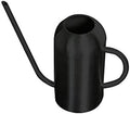 Watering Can, Long Mouth Watering Pot Stainless Steel Large Capacity Watering Plants and Flowers Indoor Watering Can (Color : Black, Size : 21x24.8cm)(Black) by Unknown
