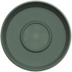 Bloem Terra 20" Round Plastic Plant Saucer, Lightweight UV-Resistant Indoor/Outdoor Flower Pot Tray - Fits 20-inch Planter Pots, Basil, 2-Pack - Image 4