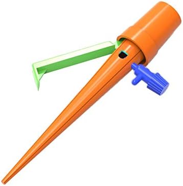 Irrigation Dripper 5 PCS Garden Potted Plants and Flowers Automatic Watering Device Irrigation Dripper Plastic Adjustable Nozzle with Bracket (Color : 4L/H) by Unknown