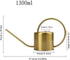 Watering Can Copper Colored Watering Can Metal Watering Can with Detachable Spout Plant Watering Can for Indoor Plants Watering Can-A - Image 2