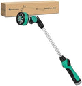 Yesker Metal Watering Wand for Garden Hose, 21 Inch, 10 Spray Patterns, Adjustable Water Sprayer with Pivoting Head, Garden Hose Nozzle with Thumb Flow Control, Ideal for Water Plant and Yard Washing by YESKER