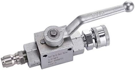 Tool Daily High Pressure Washer Ball Valve Kit, 3/8 Inch Quick Connect - Image 6