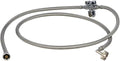 SharkBite Max 30 In. Faucet Hose and 60 In. Dishwasher Connector with Dual Shut-Off Valve, 1/2 Inch PTC x 1/2 Inch FIP x 3/4 Inch FHT, PEX Pipe, Copper, CPVC, PE-RT, UR26039 by SharkBite