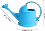 Indoor Outdoor Watering Plants Watering Cans with Sprinkle Plastic for Plants with Long Spout Succulent and Bonsai Garden Pot Watering Equipment(Blue,35 * 20 * 24cm) - Image 2