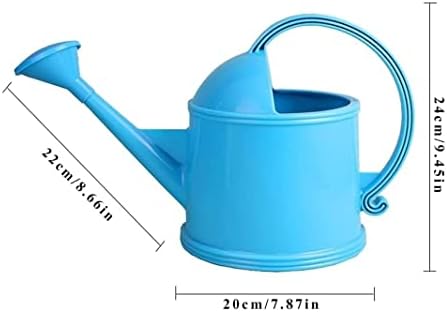 Indoor Outdoor Watering Plants Watering Cans with Sprinkle Plastic for Plants with Long Spout Succulent and Bonsai Garden Pot Watering Equipment(Blue,35 * 20 * 24cm) - Image 2