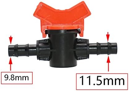 Hose Connector Adapter 20 Garden Taps 4/8/10/12/16/20mm Hose Water Valve PE Pipe Home Garden Greenhouse Micro Irrigation (Color : 20mm x 25MM) - Image 6