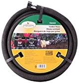 Soaker Hose 50 5/8 Dia Black Plastic Round Hose by Unknown