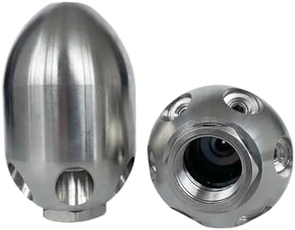 1 inch female 1.5kg 170L/min High Pressure Nozzle Stainless Steel, Pipe Cleaning(170L Foward1 Back7) - Image 2