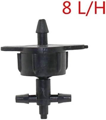 Irrigation Dripper 2/4/8L Stable Flow Dripper With Three-way And Five-way Barb Connector For Agricultural Drip Irrigation System Dripper Drip Irrigation Arrow Adapter 100 Pc ( Color : Light Yellow ) - Image 2