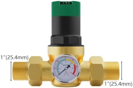 Water Pressure Regulator - Adjustable Pressure Reducer Gauges - Image 6