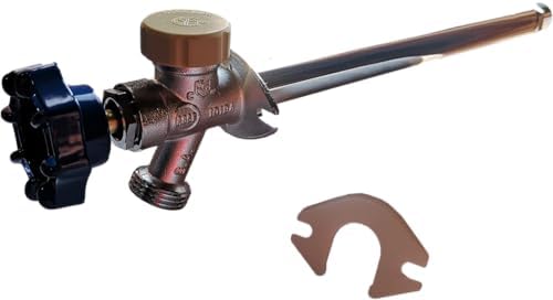 1 Pack XFITTING 1/2 in NPT x 3/4 in GHT Anti-Siphon Sillcock 10 inch Long by XFITTING