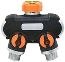 Hoses Connector Brass 3/4 Threaded 4-Way Garden Faucet Manifold Water Pipe 4-Way Manifold Female 3/4 Irrigation Valve 1 pc(A) - Image 5