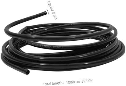 Black PE Irrigation Tubing 0.47 Inch Od 32.8 Feet for Greenhouses - Image 2
